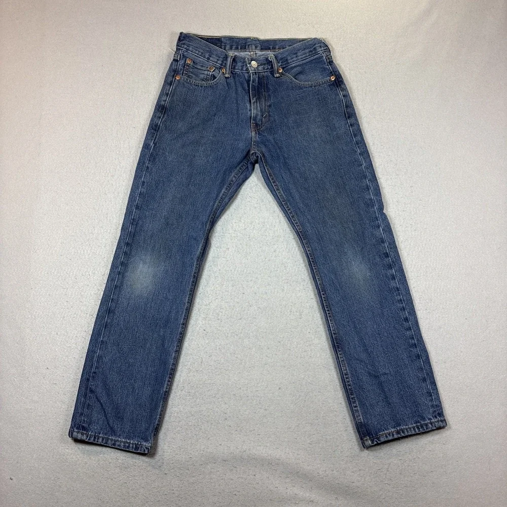 Levis 550 Jeans Mens Sz 30x30 (28x29) Relaxed‎ Fit Blue 100% Cotton Denim Baggy
